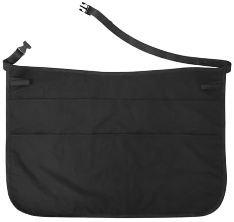 TOPPERFUN Grembiule da Parrucchiere Regolabile con Tasche per Strumenti Cintura da a Mezza Vita Marsupio da Lavoro Professionale per Saloni di Bellezza e Taglio Chioma