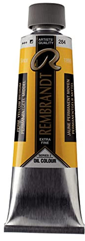 REMBRANDT 1072842 Farböl MED, Permanent Gelb Medium, Einheitsgröße