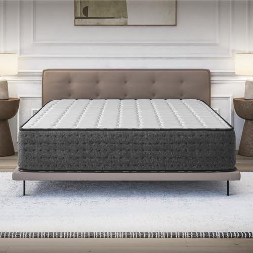 COSMOS - Colchón Viscoelástico 180 x 200 cm - Altura 32 cm - Equinox - Espuma HR y Blue Latex - Firme - Transpirable - Hipoalergénico - Ergonómico - Cara Invierno Verano - 7 Zonas Confort