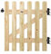Premier Garden Supplies Made-To-Measure Wooden Picket Pale Pedestrian Garden Gate Height Size upto 3ft (90cm) by Widths upto 2.5ft (75cm)
