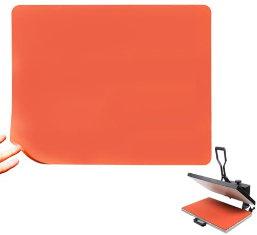 Heat Press Mat - 16x20 Inch Heat Resistant Insulation Silicone Pad for Heat Press Vinyl HTV Transfer Ironing