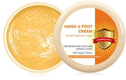 Honey Foot Cream, Hand & Foot Cream for Very Dry Skin - 20g, Cracked Heel Repair & Deep Moisturizing for Women & Men