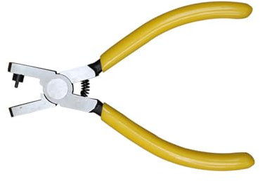 Belt Hole Puncher for Leather,Holes Punch Tool Watch Repair Pliers Belts Small Hole's Repairs Fabric Shoe Straps Single Plier Pressing Punches Tools Stainless Steel 2.0mm,for Watches Shoes Clothes