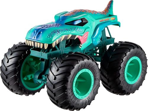 Hot Wheels Monster Trucks Colossal Mega-Wrex | Populär leksakslastbil med stora hjul och klara detaljer, Monster Trucks Live, JJN47