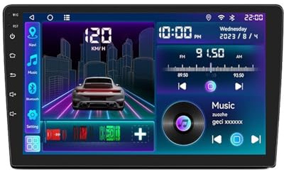 Bilmonterat satellitvideonavigeringssystem 9-tums bilstereo navigationsskärm Android Carplay universalradio bil-DVD-spelare
