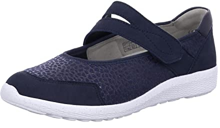 Waldläufer Adult Master-Artikel Damen Slipper blau Gr. 41,5