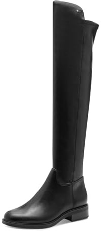 Tamaris Femme Damen Overknee 1-25508-45 Botte au-Dessus du Genou, Noir, 42 EU