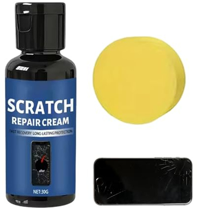 Kit anti-rayures pour objectif d'appareil photo – Solution de correction d'image floue, formule abrasive haute densité, bouclier antireflet + liaison multi-surfaces, Premium | Parfait Facile Confortab