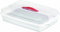 Curver 175245 Party-Butler, 45 x 29,5 x 11,1 cm, transparent/weiß, Polypropylen, groß