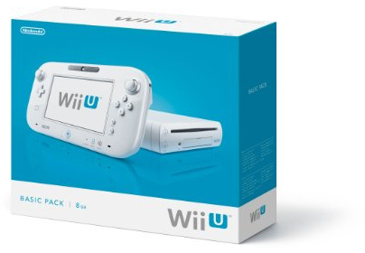 Nintendo Wii U - Console 8 GB Basic Pack, White (Bianca)