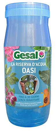 GESAL Oasi, Riserva d’Acqua, Per Innaffiature Ridotte, Fino a 30 Giorni di Efficacia, 300 ml