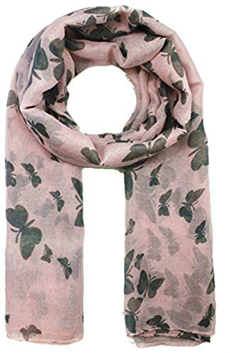 World of Shawls Butterfly Print Scarf for Women Celebrity Style Maxi, Wrap, Sarong, and Shawl Trendsetting Fashion Accessory for All Occasions