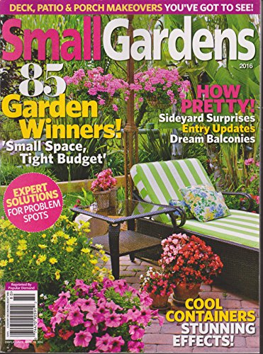 Country Decorating Ideas Number 180 Small Gardens Magazine 2016