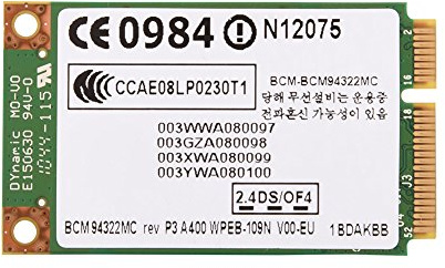 Scheda PCI-E WIFI, Mini scheda wireless WIFI PCI-E dual-band 2.4G + 5G per/MAC//, alta velocità di trasmissione 300 Mbps