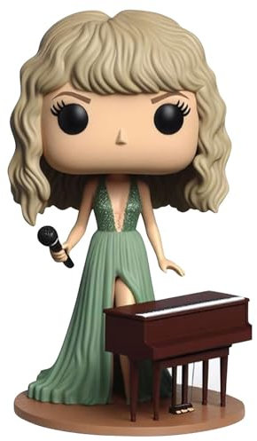 Tiuyii Pop Singer Figure Statue Singer Collectible Figurine Art Crafts Sculptures for Music Lovers Collectors, Office Bedroom Desktop Ornaments