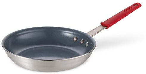 Tramontina Ceramic Nonstick Restaraunt Fry Pan, 10 Inch, Gray, Professional Series, Dishwasher and Oven Safe, 80114/056DS