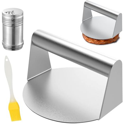 Presse à Steak Haché de haute qualité - Une presse Hamburger incontournable pour des burgers parfaits et Smash Burger