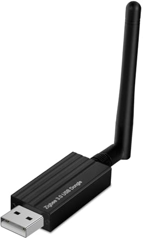 Haozee Zigbee Gateway, EIN universeller Gateway-Dongle Plus, TICC2652P1+CH340C Zigbee USB-Stick-Koordinator für ZHA in Home Assistant oder Zigbee2MQTT, Open HAB usw.