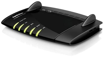 AVM FRITZ!Box 7490 - Router WLAN AC + N (VDSL/ADSL, 1300 Mbit/s (5 GHz), 450 Mbit/s (2,4 GHz), base DECT, servidor multimedia, color negro - Sunrise Edition (reacondicionado)