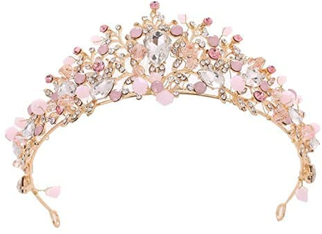 Corona de novia tiara de boda joyería nupcial chica tocado princesa lujo elegante para mujeres cumpleaños desfile boda baile