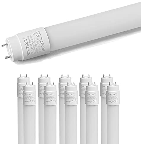 ZONE LED SET - LED Röhren 150cm, neutralweiß (4000 K), 160LM/W, 2400 Lumen, T8, G13-15W (ersetzt 58W), inklusive Starter, LED-TUBE Leuchtstoffröhren Neonröhren Leuchte Röhrenlampe, 10-er Pack