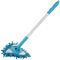 SIDCO Badwischer Fliesenreiniger Wischer Fliesenwischer Eckenreiniger Duschwischer Blau