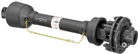 Wiltec Zapfwelle T4 Gelenkwelle 800-880mm 460Nm 540U/min, PTO-Shaft, 40kW (55PS), 2x1 3/8 6 Zahn Kupplung