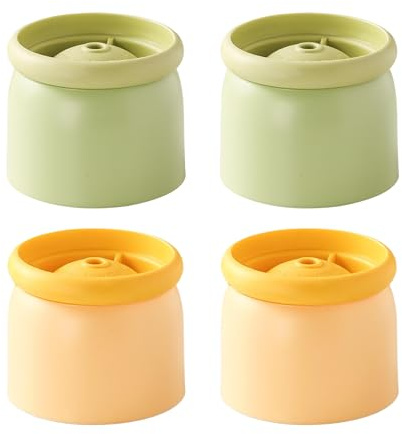 Isbitsform i silikon, stor rund isbitsform 6 cm stor rund silikon isbitsbehållare, återanvändbar isbitsform för whisky, cocktails, vin, öl och drycker (4-pack)