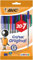 BIC Cristal Kugelschreiber, mittlere Spitze, mehrfarbig, 20+7 Stück