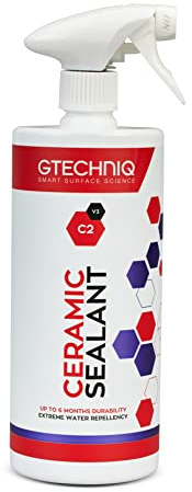 Gtechniq C2 Ceramic Sealant for Cars 1L | Quick Spray-On Ceramic Sealant, Repels Water and Dirt, Enhances Gloss, Long-Lasting Protection
