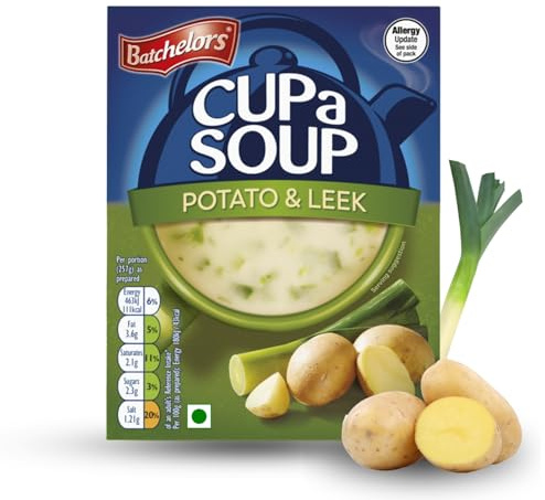 Batchelors Creamy Potato and Leek Cup a Soup, 4 Sachets, 107 g