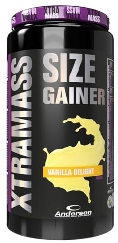 Anderson Research IAF00086993 Xtra Mass Size Gainer, 1100 g, Vaniglia
