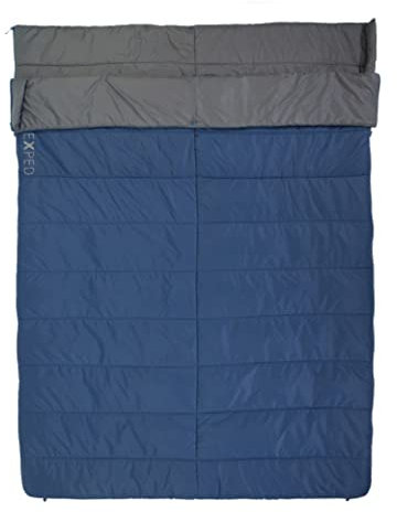 Exped Mega Sleep Deckenschlafsack, Blue-Grey, Duo 25 L