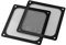 S SIENOC 2 x 140mm Filtro de Polvo Filtro de Ventilador de Ordenador Cubierta Antipolvo Negra de Magnético PVC Malla de Ordenador (2 x 140mm, Negro)
