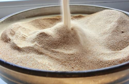 1 kg sand, vit naturlig fin sand, strand fin sand, ren miljövänlig strandsand