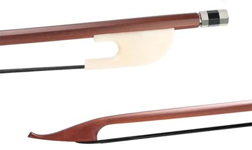 Full Size Arco Violino Arco Per Violino Misura 4/4 Bastone In Legno Brasiliano Barocco Nero Vero Crine Di Cavallo Resistente