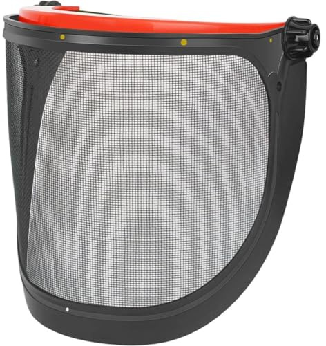 Keuyeo Gesichtsschutz Aus Netzgewebe, Gesichtsschutz-ersatz, Gesichtsschutz Für Schutzhelme, Gesichtsschutz Aus Drahtgeflecht Für Den Gesamten Gesichtsschutz, Gesichtsschutz Für Forsthelme