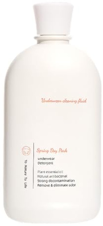 Underkläder tvättmedel - 500 ml mild doftvätska, mild formel för delikat | högeffektivt tvätt, tygsäker rengöringslösning | Underkläderrensare för trosor, behåar, siden, spetsar, intimat, resor