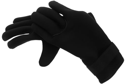 Milisten Guanti Termici in Neoprene da Immersione e Snorkeling per Uomo e Donna Guanti Impermeabili Antiscivolo Resistenti per Sci Nautico e Sport Acquatici Protezione dal Freddo Taglia