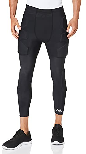 McDavid HEX Torwart 3 4 Hose, Torwart protektion, protektionhose, Torwart gepolstert. Oberschenkelschutz, Hüfteschutz und Knieschutz 3 4 Guard Ii Schwarz L