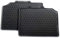 Original MINI Allwetter-Fußmatten Gummifußmatten LHD Black hinten MINI R61