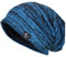 VECRY Herren Slouchy Stricken Übergroße Beanie Skull Caps Künstlerische Hüte (Blau)