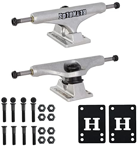 Independent Skateboard Trucks Andrew Reynolds Hollow Mid 144 8.25 with 1 Phillips Mounting Hardware and Optional Risers