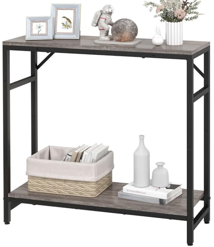 Livofloral Entryway Table, Narrow Sofa & Console Tables, Behind Couch Table for Hallway Bedroom Living Room Foyer Office
