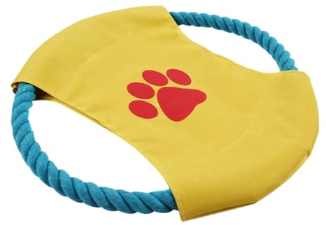 FRCOLOR Wurfscheiben-Spielzeug Für Haustiere Bissfestes Trainings-Spielzeug Leicht Tragbar Geeignet Für Retriever Samojede Und Andere Rassen Umweltfreundlich Und Sicher