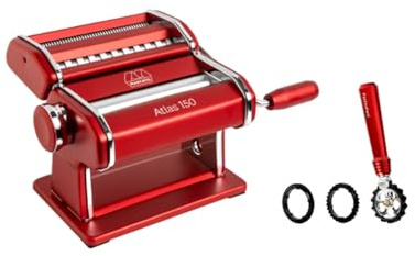 Marcato ATLAS 150 ROSSA + PASTA- WHEEL ROSSO