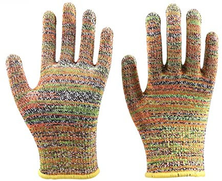 Handskar Skärskyddshandskar 1 par Lantbruk Trädgårdshandskar Skyddstvättbara kökshandskar Hushållsarbete Hppe Arbetsskyddshandskar - Arbetshandskar(L)(XXL)