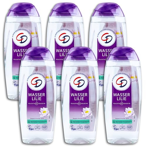 6-pack duschgel CD fuktdusch vattenlilja 6 x 250 ml