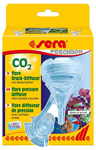 sera flore CO2 Druck-Diffusor - Maximale CO2-Lösung im edlen Design