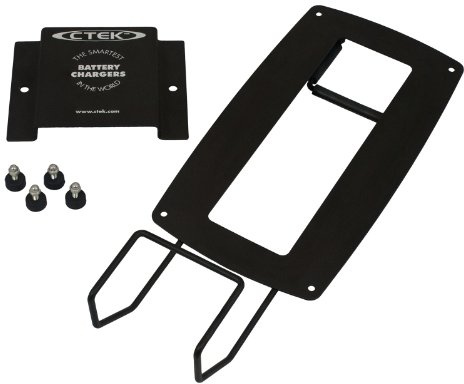 CTEK Wall Hanger 300 - Wall Mounted or Portable Shelf for Larger 300W Chargers, Black